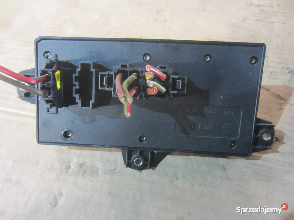 panel sterowania fotela vw passat b5 superb zachodniopomorskie Szczecin