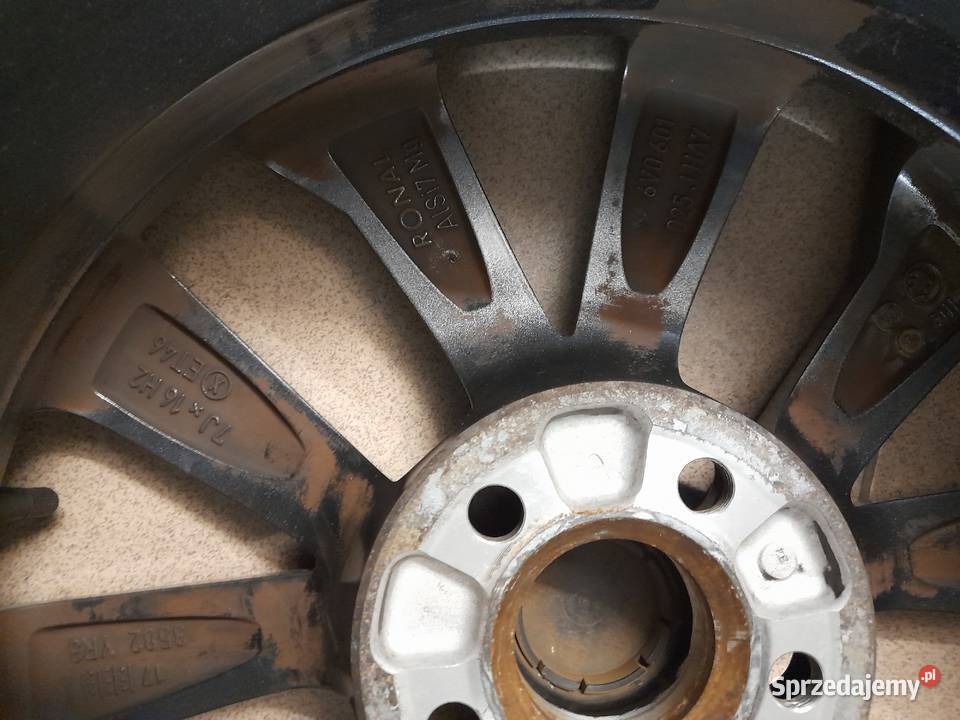 Koła alufelgi skoda 215 45 R16 nieuszkodzony Rapid Bydgoszcz