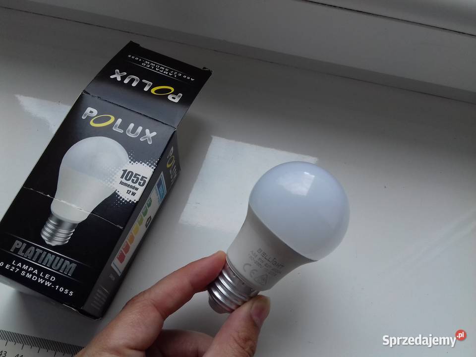 Żarówka LED E27 12W 3000K 1055lm Polux w pudełku sprzedam