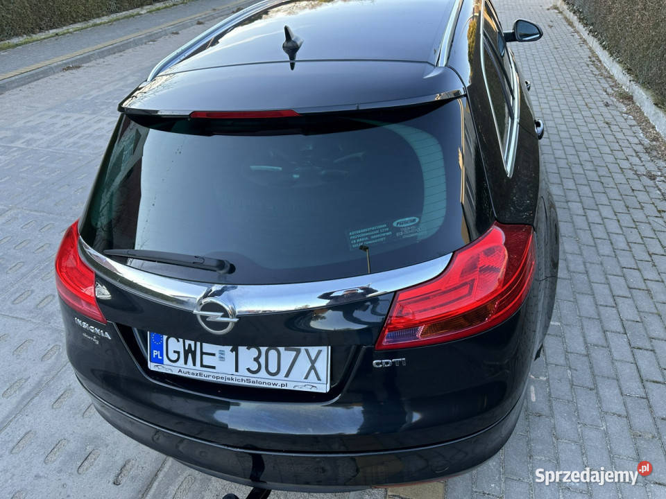 Opel Insignia Podgrzewana kierownica i podgrzewane fotele Wejherowo
