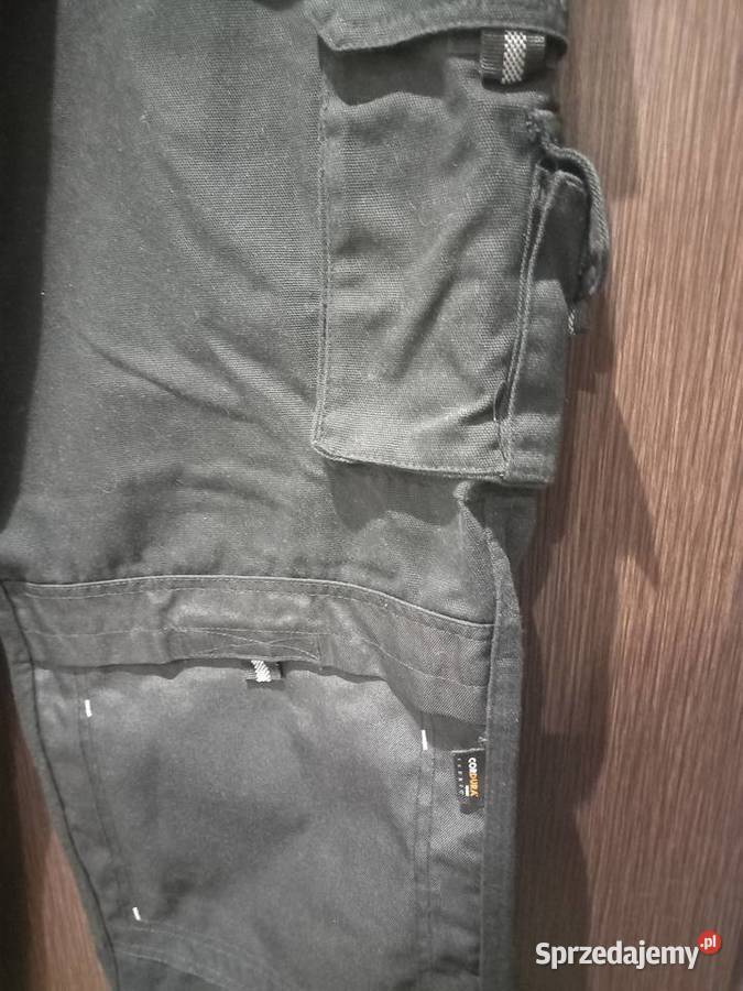 Spodnie robocze Tuff Stuff W38L30 czarne Cordura wielkopolskie Chodzież