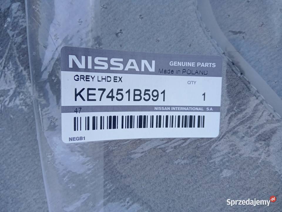 DYWANIKI WELUROWE SZARE INFINITI QX50 EX30d EX35 Nowy Tomyśl
