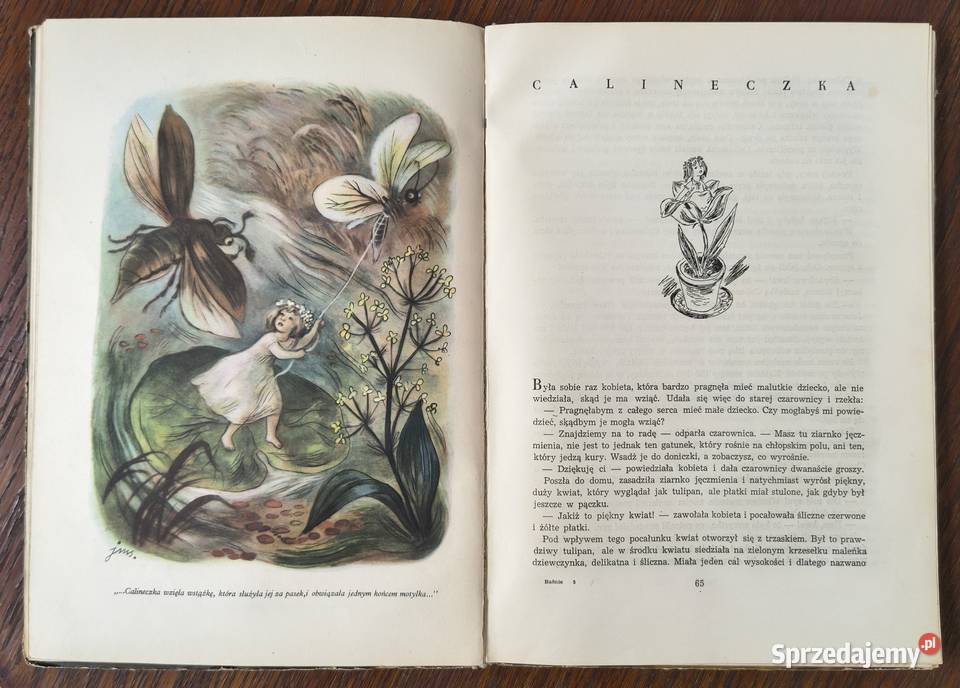 Baśnie J Ch Andersen Jan Marcin Szancer 1957 sprzedam