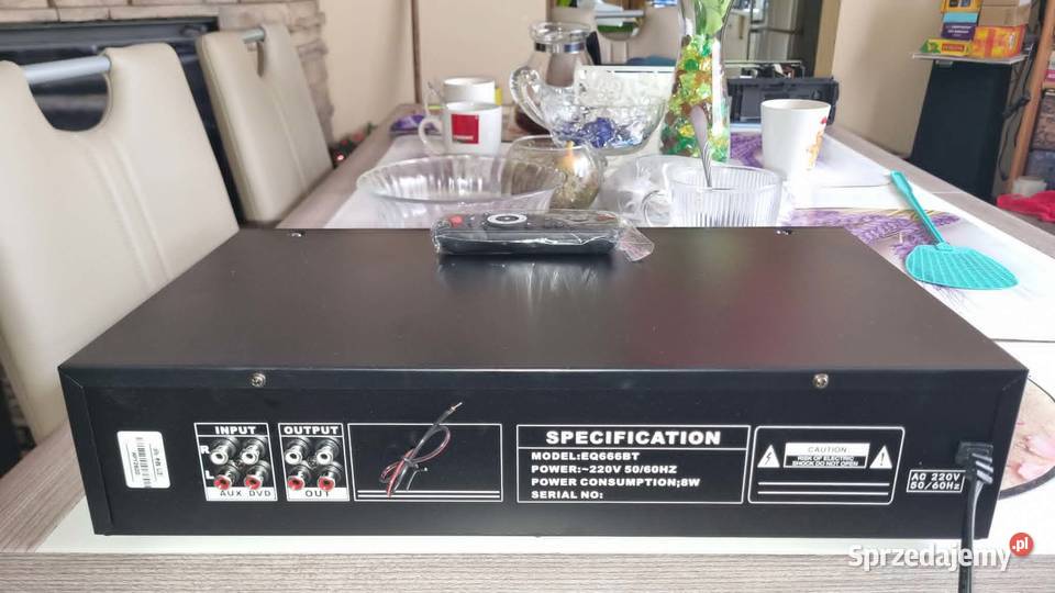 Korektor 40 pasm 2x20Band Bluetooth USB EQ 666BT Warta