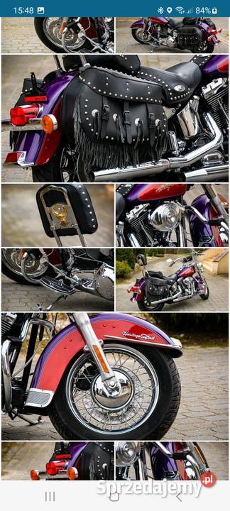 Piękny Harley Davidson gorąco Rok produkcji 2006