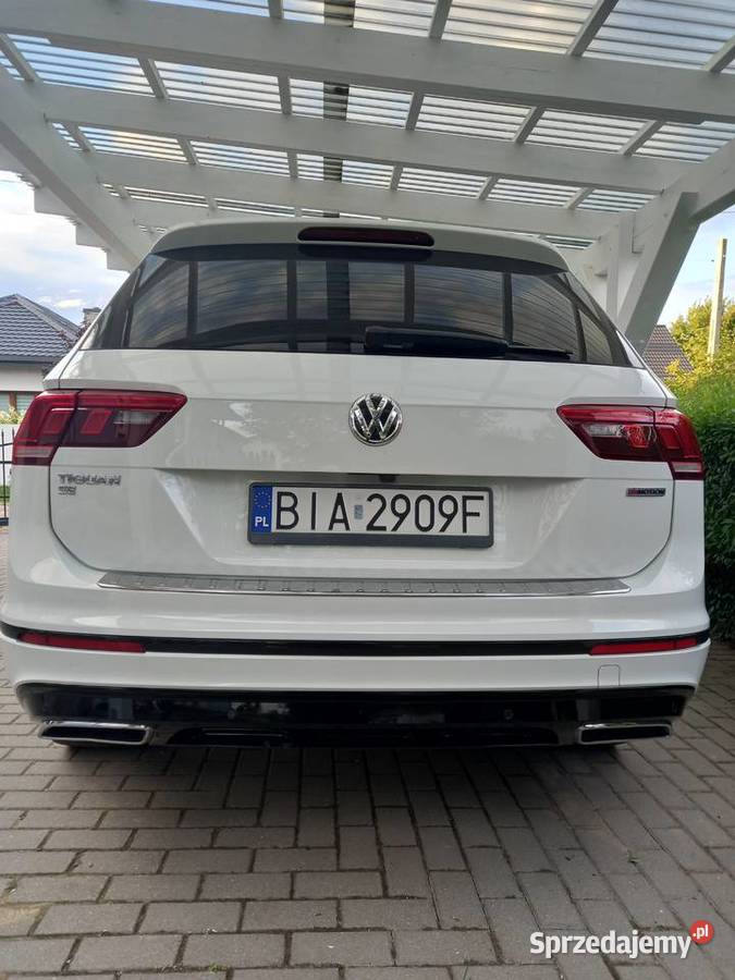 Volkswagen Tiguan Allspace Rline 4x4alu 20 8bieg podlaskie Dąbrówki
