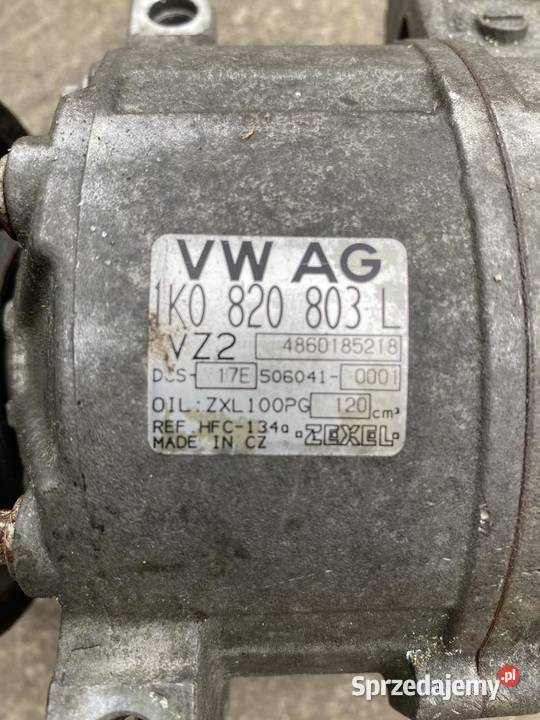 Sprężarka klimatyzacji 1K0 820 803 L osobowe Lubin
