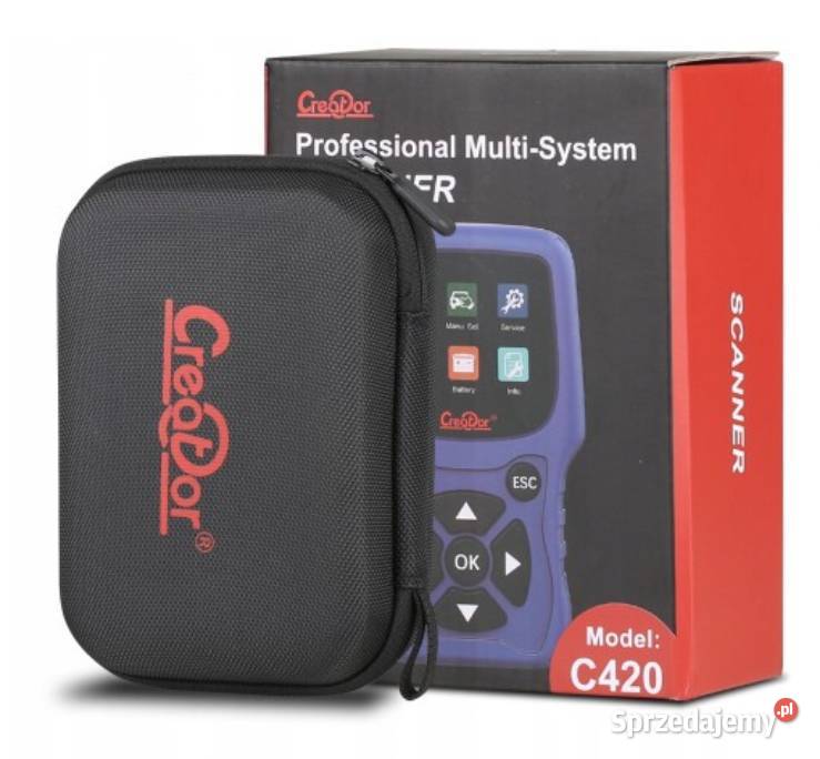 CREATOR C 420 Tester diagnostyczny Wyświetlacz lubuskie Gorzów Wielkopolski