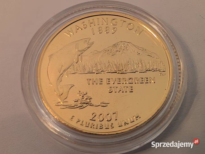 Komplet 50 State Quarters Uszlachetnione Numizmatyka Piła