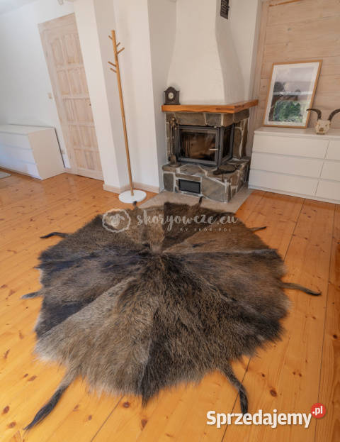 Dywanik koło dekoracyjne z dzika Dom i Ogród Szaflary