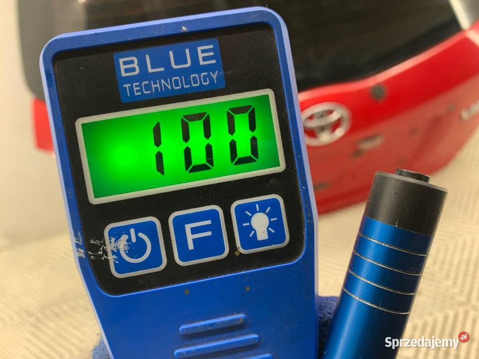 KLAPA TYŁ TOYOTA YARIS III Hatchback Super Red V