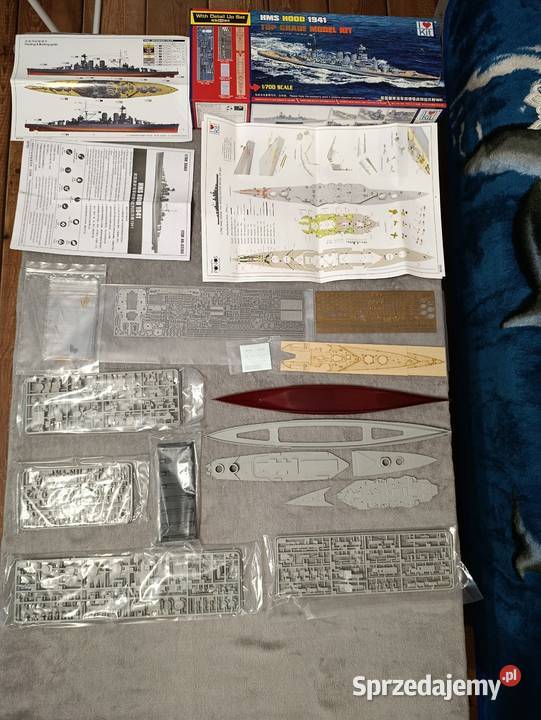 HOOD plastikowy model okretu 1700 Zielonki