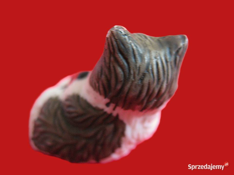 Kot z biedronką ceramika 3 x 3 x 2 Miniaturka Dom i Ogród Siedlce