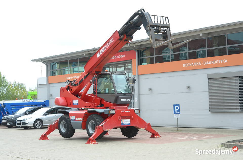 Ładowarka teleskopowa MANITOU MRT 1635 403 diesel Jasło sprzedam