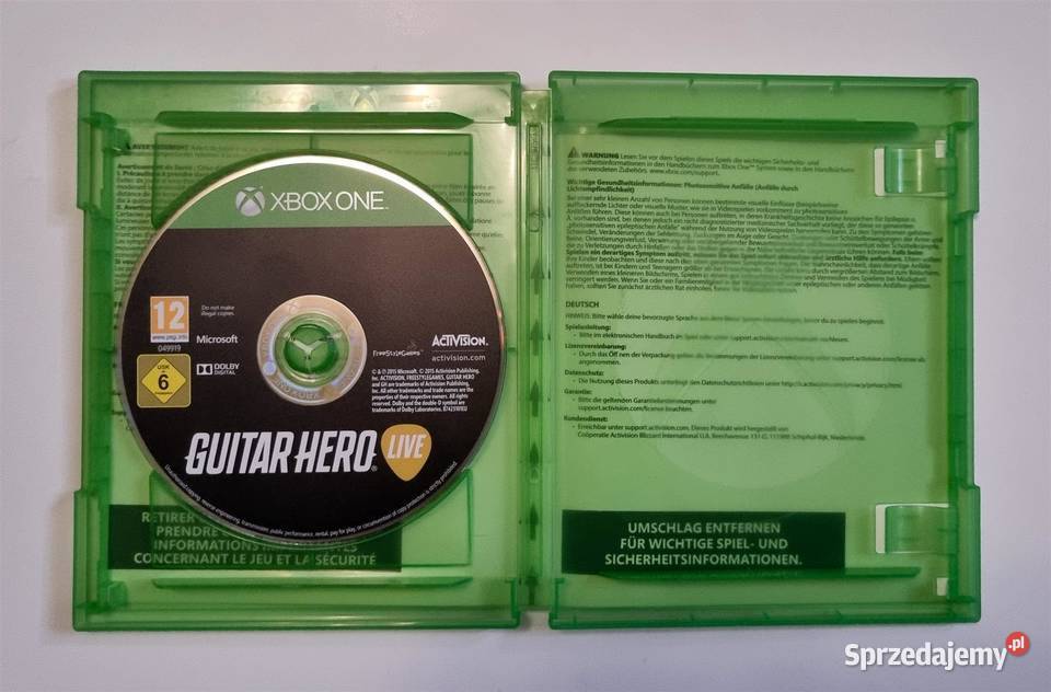 Guitar Hero Live Xbox One Dwie Gitary Sosnowiec