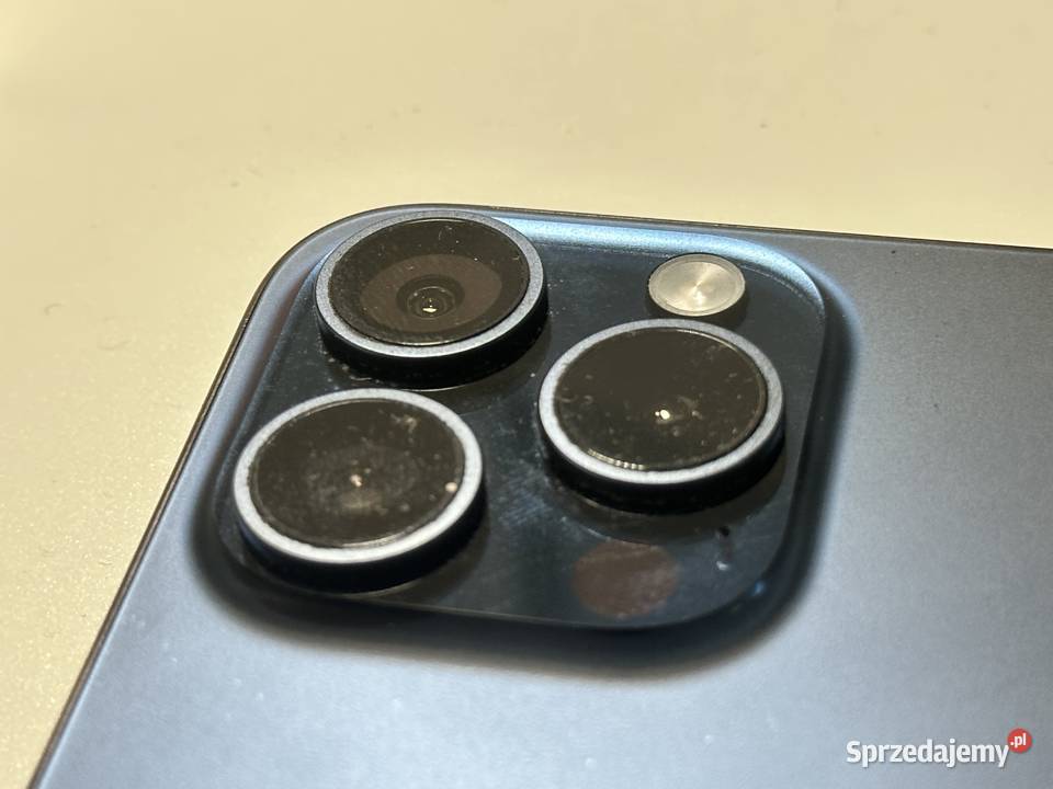 Sprzedam iPhone 15 Pro 128GB Blue Titanium 86 Nowa Sarzyna