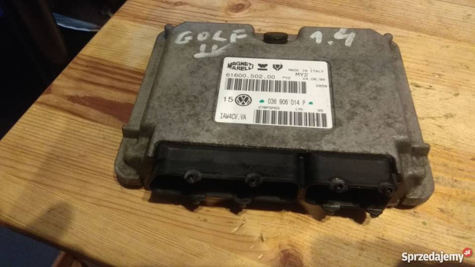 Komputer VOLKSWAGEN GOLF IV 036906014Q Układ elektryczny Margonin