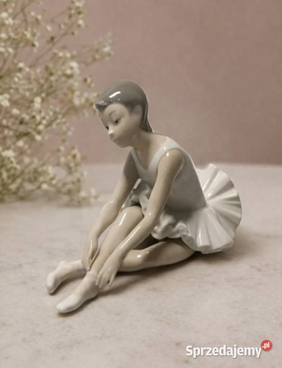 Porcelanowa figura Tancerki Baleriny Baletnicy Pabianice
