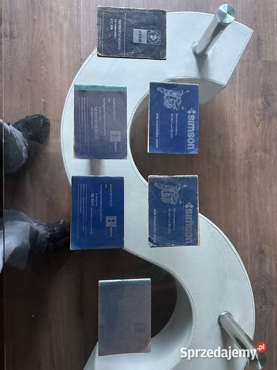 Książka obsługi Motorów Simson M Z podkarpackie Rzeszów