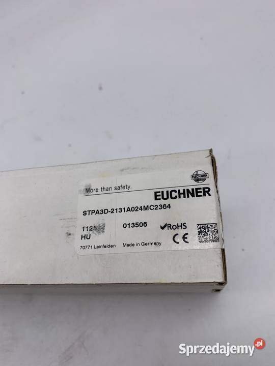 Euchner STPA3D2131A024MC2364 013506 Safety Warszawa sprzedam