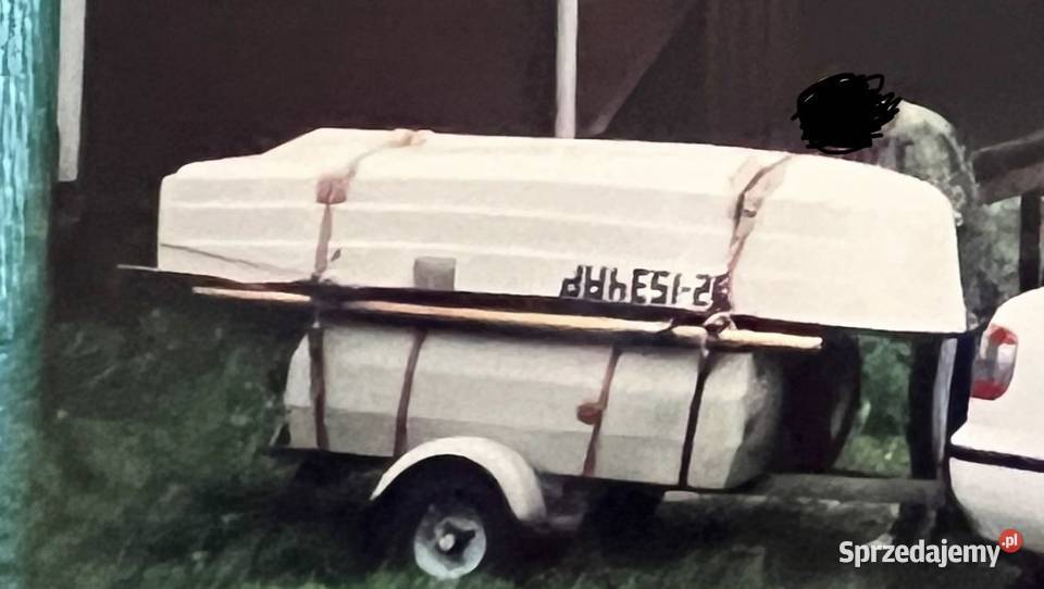 Przyczepa i łódź wiośłowa Schwermashine BHP 401 wielkopolskie