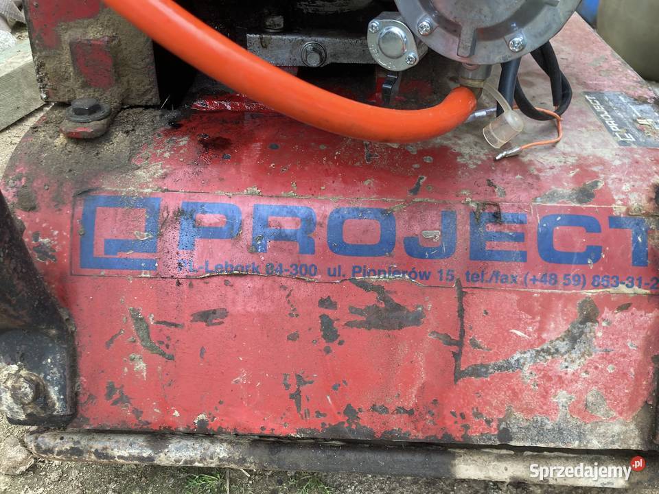 Zagęszczarka płytowa projekt zgs 30 Honda gx390 Szczecin