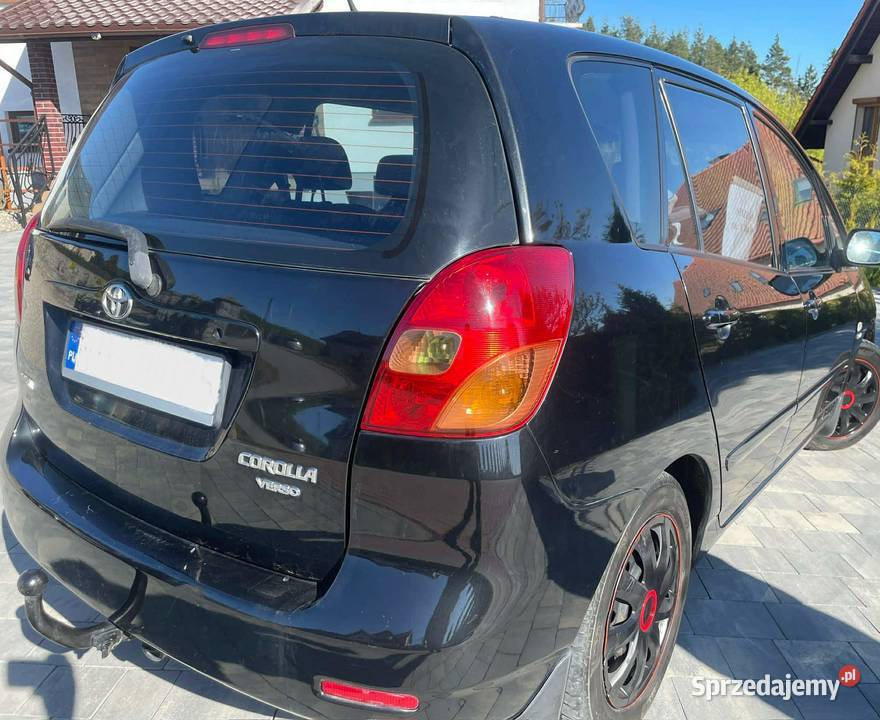 Toyota Corolla Verso 16 LPG 10lat jeden Nowe Miasto Lubawskie