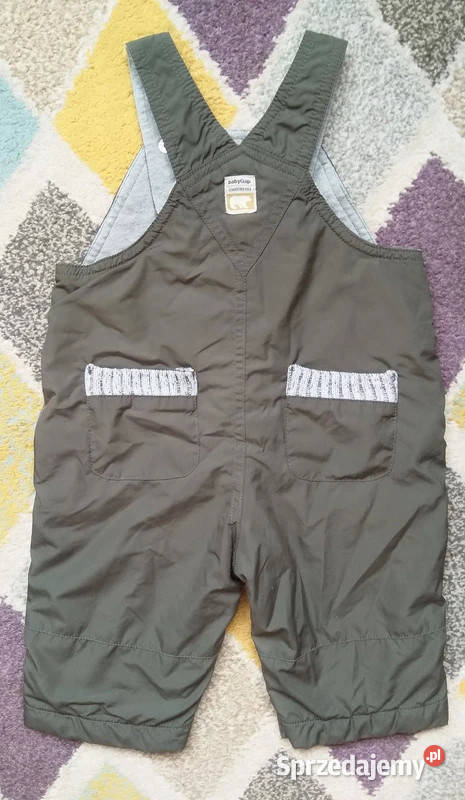 Ogrodniczki GAP oliwkowe BabyGap Giżycko sprzedam