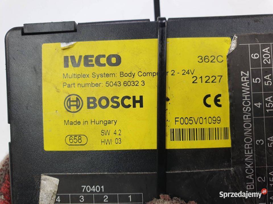 MODUŁ IVECO STRALIS AS440P 504360323 osobowe Lipno sprzedam