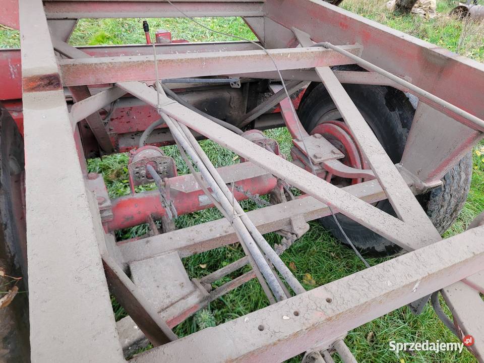 Przyczepa rolnicza krone dk 225 16t nieuszkodzony Kozłówka