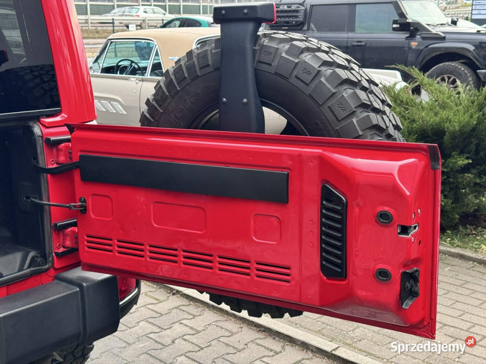 Jeep Wrangler Sahara Unlimited 286 Krajowy lakier metallic Węgrzce sprzedam