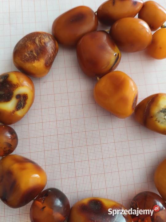 Naszyjnik Bursztyn Vintage Białystok