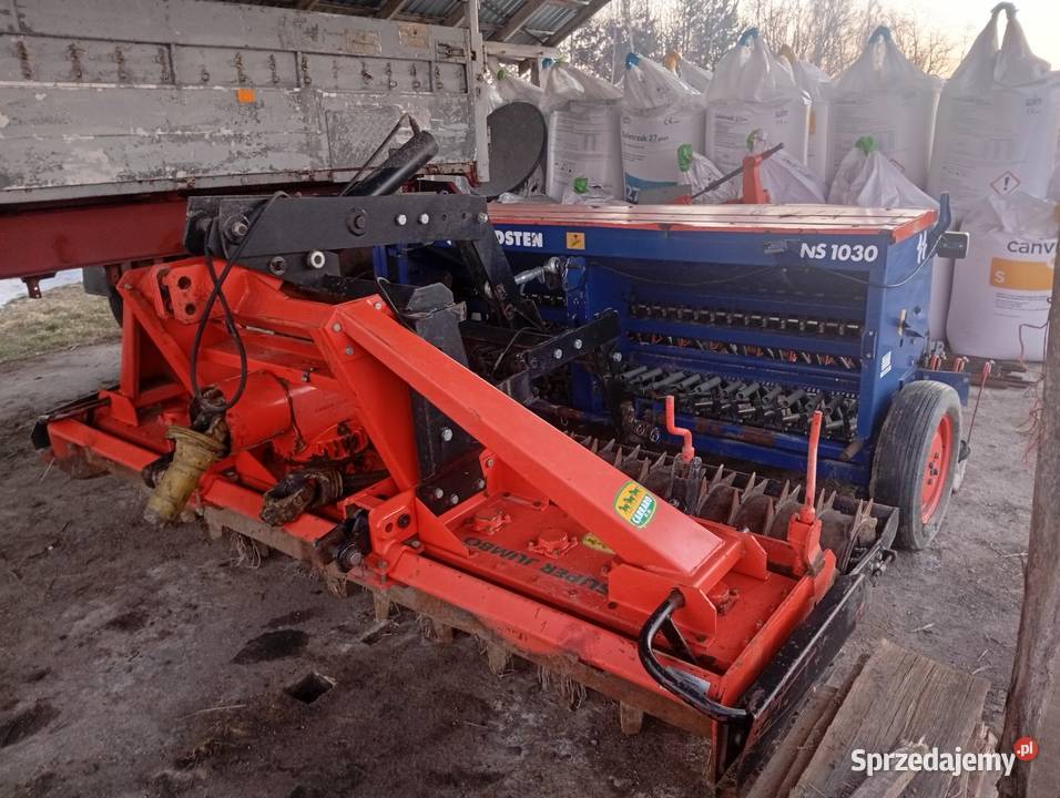 Zestaw uprawowo siewny 3m carraro nordsten