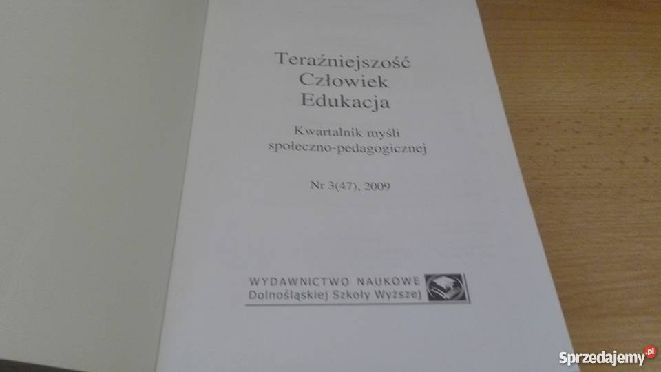Teraźniejszość człowiek edukacja 32009 47 pomorskie Gdańsk sprzedam
