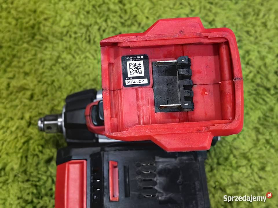 Klucz udarowy einhell TECW 18 215 nowy zestaw Inczew