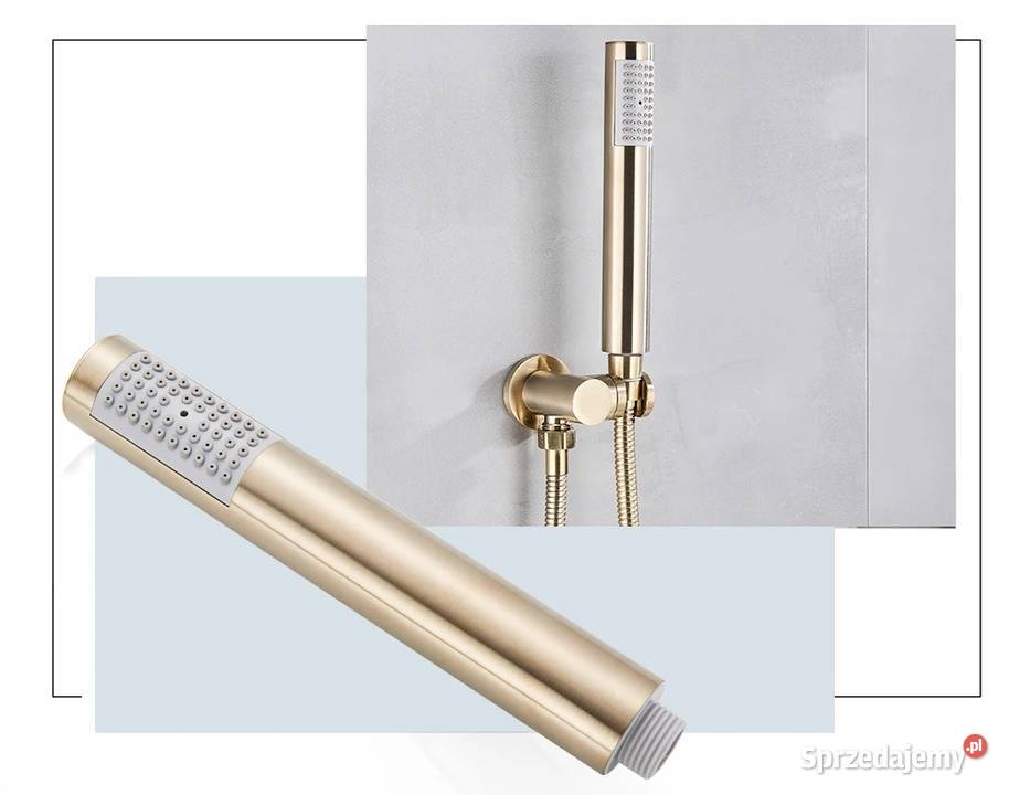 Prysznic Shawa 1 owalny 25 10inch złoty śląskie sprzedam