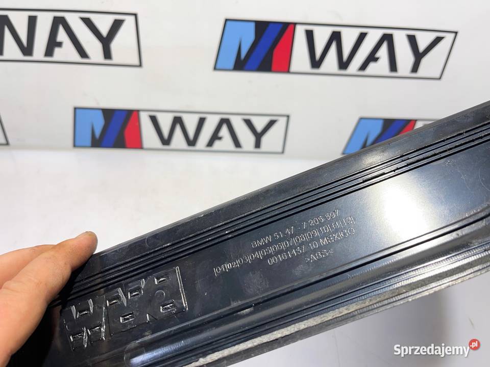 BMW X3 F25 X4 F26 LISTWA PROGOWA PRZEDNIA PRÓG