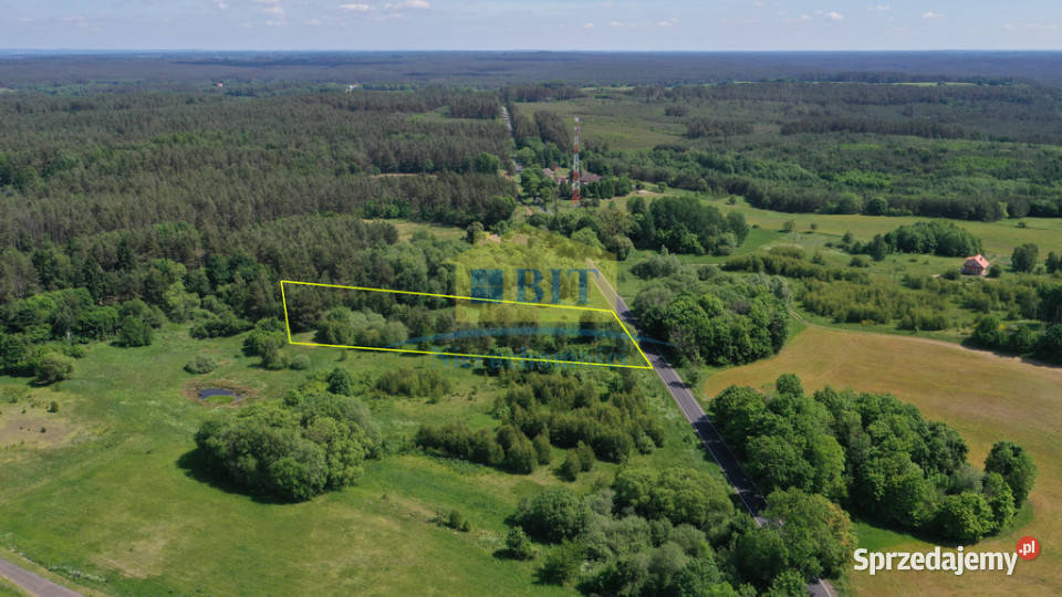 Działka 3800 m2 jeziorem Kuszewo sprzedam