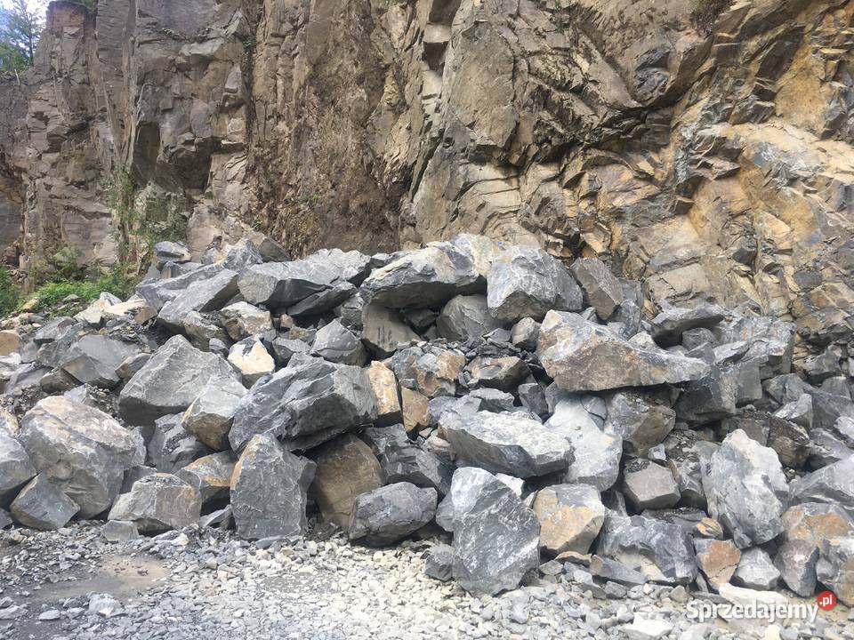 Kamień do gabionów szarogłaz