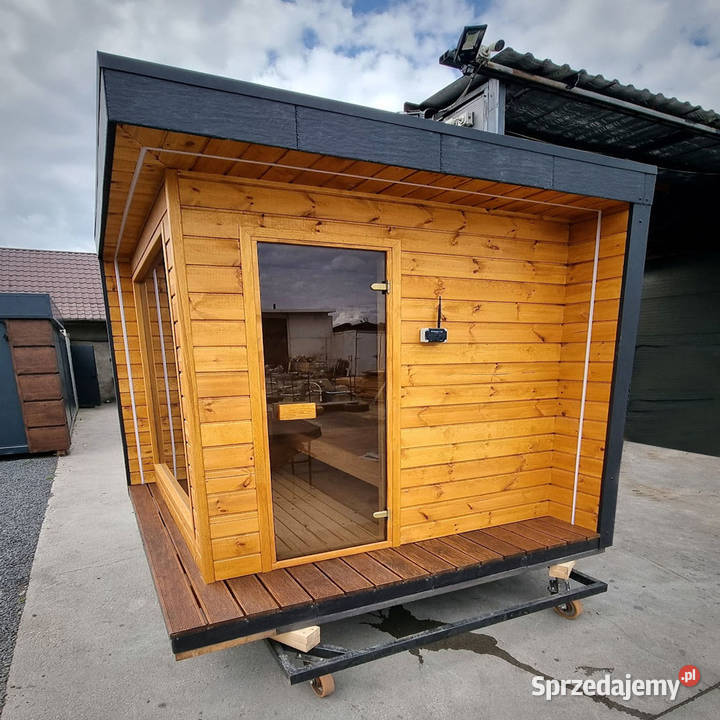 SAUNA OGRODOWA MODERN LUX 260 x 240 sprzedam