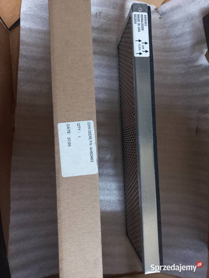 Filtr kabiny kabinowy John Deere AH92463