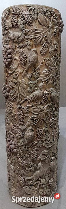 Wazon szklany Ptaszki w winorośli Porcelana i szkło Porcelana i szkło Radom sprzedam