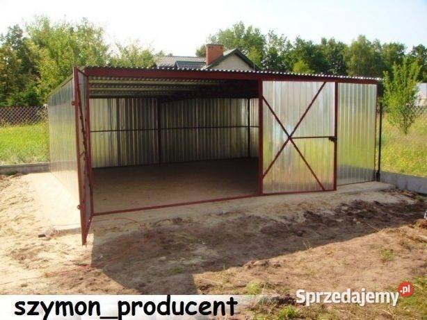 Garaż Blaszak Garaże MOCNE Cała Polska SZYBKI Poznań sprzedam