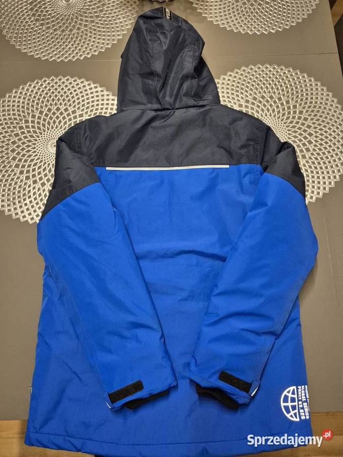Nowa kurtka zimowa rozmiar 164 niebieski Kurtki i płaszcze Stary Gostków