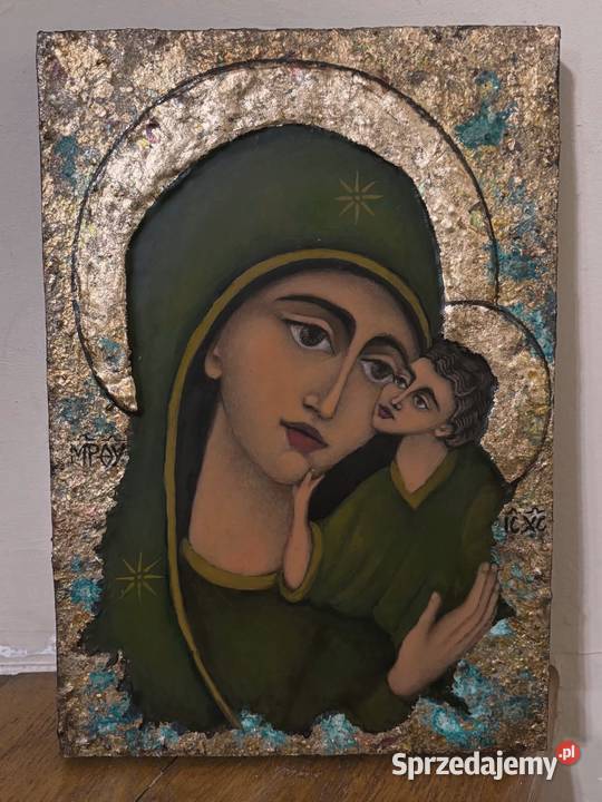 Ikona Matka Boska z Dzieciątkiempisana Kazimierz Dolny