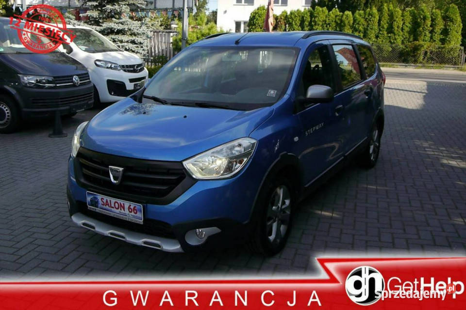 Dacia Lodgy 12b Stepway Stan b bezwypadkowy z klimatyzacja Lodgy Częstochowa