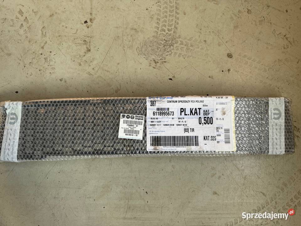 Fiat 500 Atrapa Kratka Przód Orginał 68095634AA osobowe Kozy