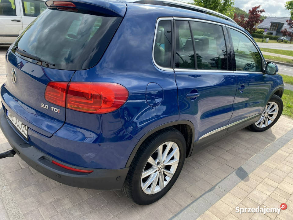 Volkswagen Tiguan 44 170skóry podg fotele kamera czujnik zmierzchu pomorskie