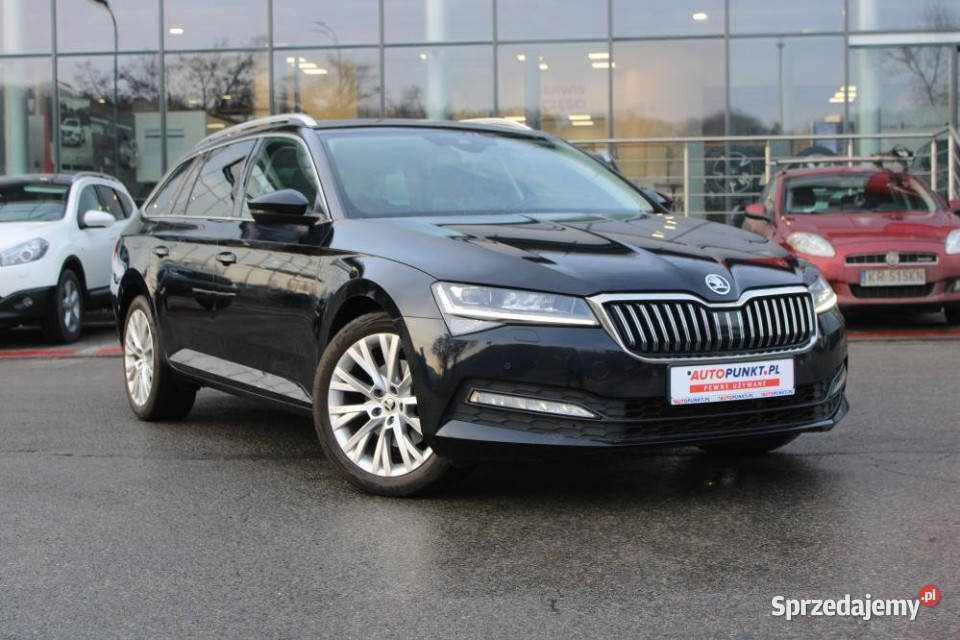 Skoda Superb 2021r salon LED Matrix el klapa małopolskie Kraków sprzedam