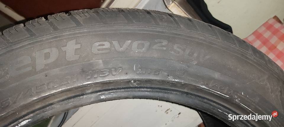 1 opona zimowa 285x45x21 HANKOOK cept evo 2 SUV